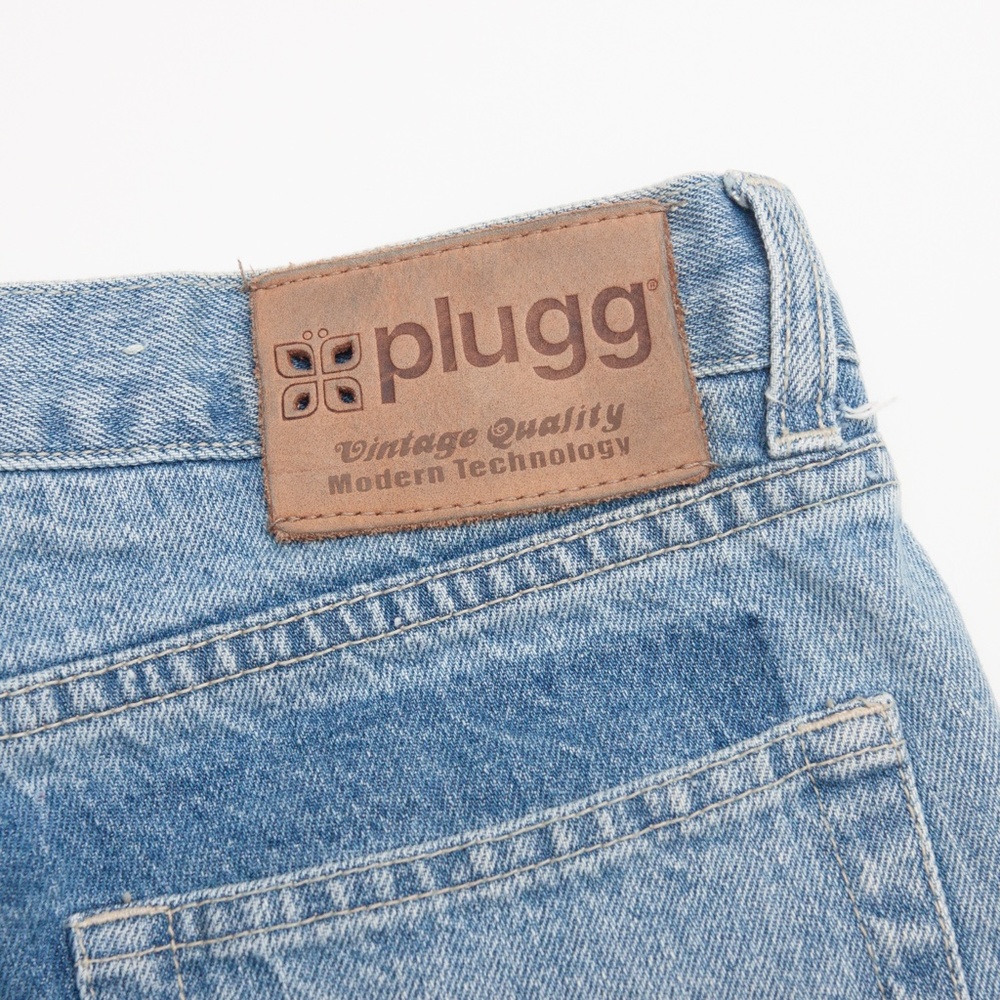 Plugg Jean Distressed Shorts - Picture 5 of 7